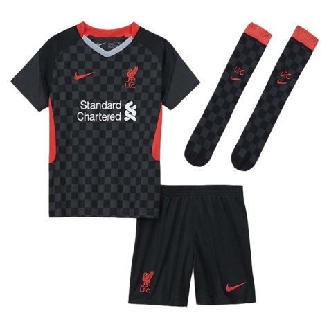 2020-2021 Liverpool 3rd Little Boys Mini Kit (Your Name)