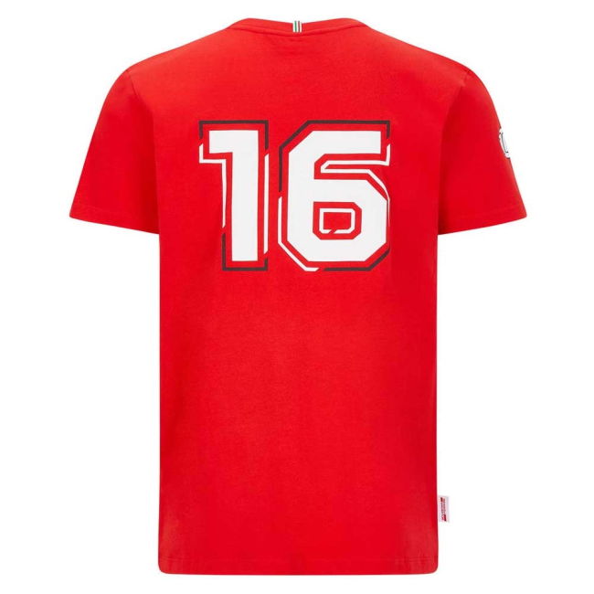 Ferrari Charles Leclerc Driver Tee (Red)