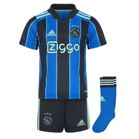 2021-2022 Ajax Away Mini Kit (MAZRAOUI 12)