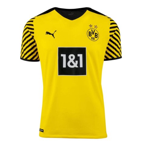 2021-2022 Borussia Dortmund Authentic Home Shirt (Your Name)