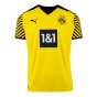 2021-2022 Borussia Dortmund Home Shirt (Your Name)
