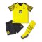 2021-2022 Borussia Dortmund Home Mini Kit (Your Name)