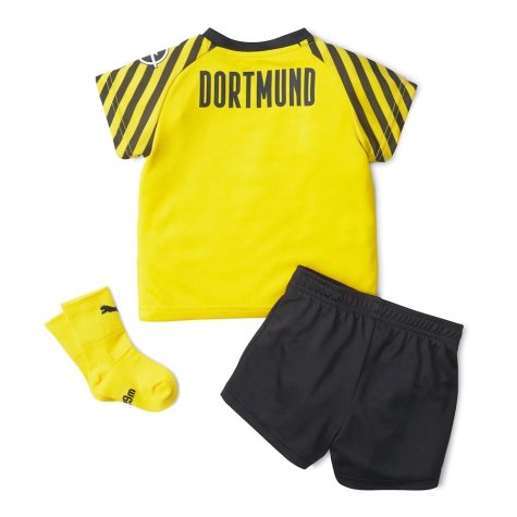 2021-2022 Borussia Dortmund Home Baby Kit (HAZARD 10)