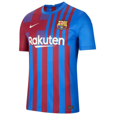 2021-2022 Barcelona Home Shirt (ANSU FATI 10)