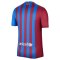 2021-2022 Barcelona Home Shirt (F DE JONG 21)