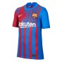 2021-2022 Barcelona Home Shirt (Kids) (JUNIOR 24)