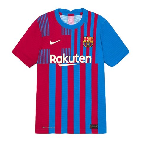 2021-2022 Barcelona Vapor Match Home Shirt (Kids) (MESSI 10)