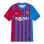 2021-2022 Barcelona Vapor Match Home Shirt (Kids) (L DE JONG 17)