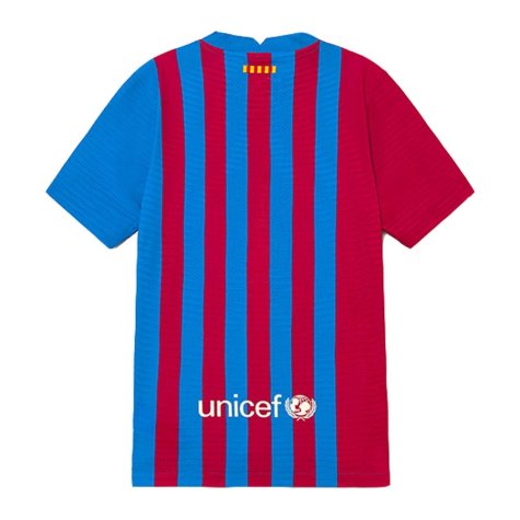 2021-2022 Barcelona Vapor Match Home Shirt (Kids) (MORIBA 27)