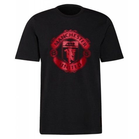 Man Utd 2021-2022 Tee (Black) (MATIC 31)