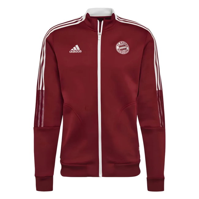 2021-2022 Bayern Munich Anthem Jacket (Red)