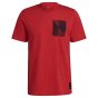 Man Utd 2021-2022 STR Graphic Tee (Red) (Your Name)