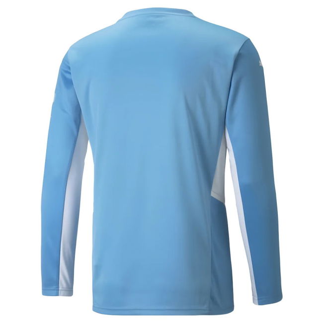 2021-2022 Man City Long Sleeve Home Shirt