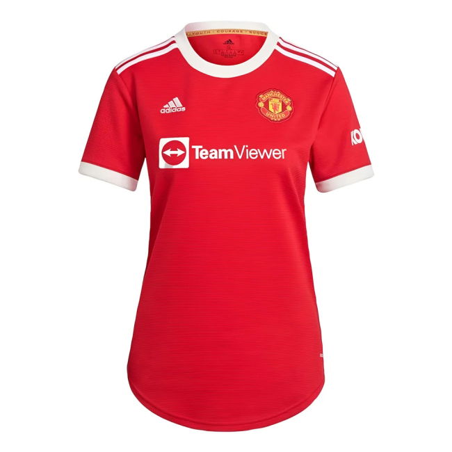 Man Utd 2021-2022 Home Shirt (Ladies) (Your Name)