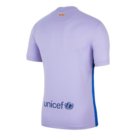 2021-2022 Barcelona Away Shirt (Kids) (KOEMAN 4)