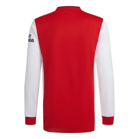 Arsenal 2021-2022 Long Sleeve Home Shirt (NKETIAH 30)