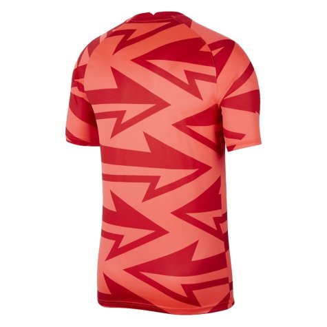 2021-2022 Atletico Madrid Pre-Match Training Shirt (Red) - Kids (M LLORENTE 14)