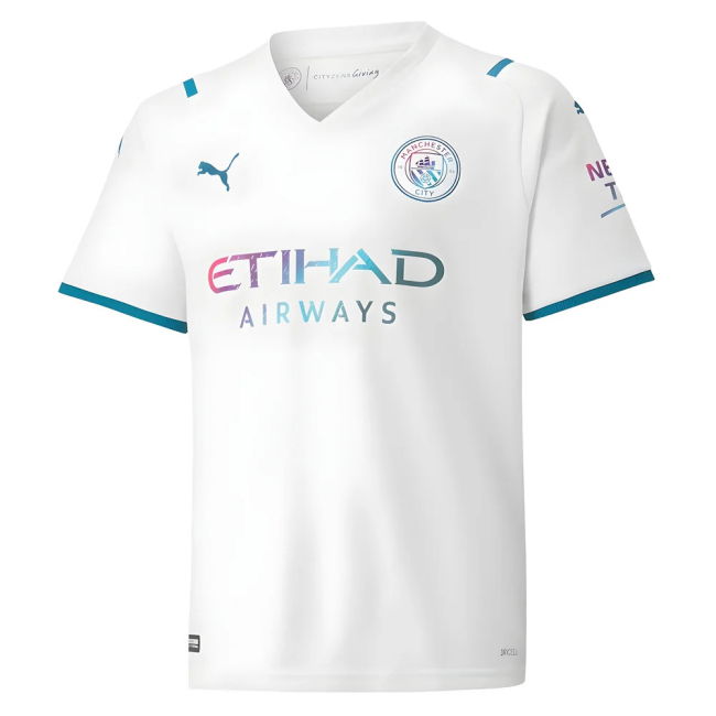 2021-2022 Man City Away Shirt (Kids) (GREALISH 10)