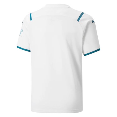 2021-2022 Man City Away Shirt (Kids) (AKE 6)