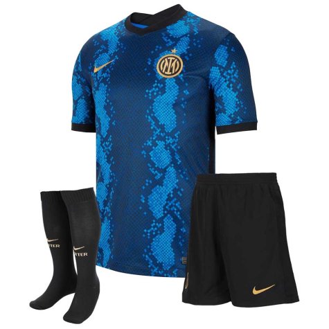 2021-2022 Inter Milan Little Boys Home Kit (RECOBA 20)