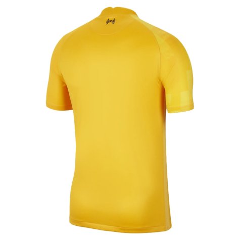 2021-2022 Liverpool Away Goalkeeper Shirt (Yellow) (Dudek 1)