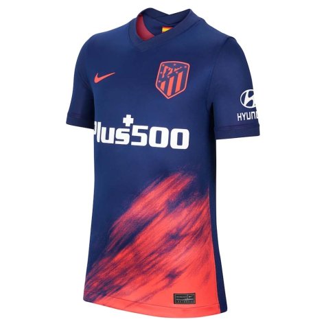 2021-2022 Atletico Madrid Away Shirt (Kids) (Your Name)