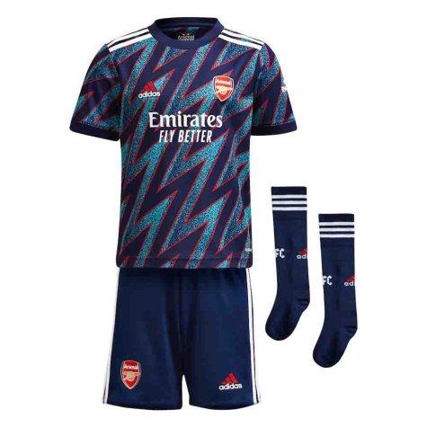 Arsenal 2021-2022 Third Mini Kit (SMITH ROWE 10)