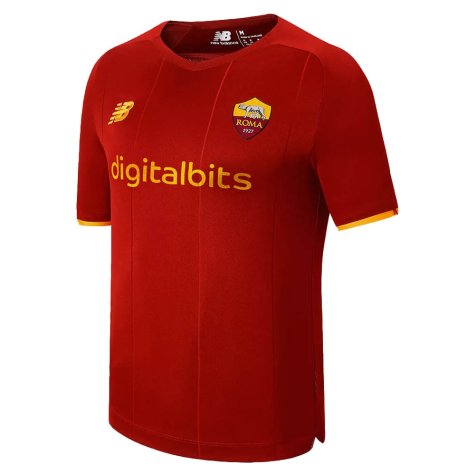 2021-2022 Roma Home Shirt (Kids) (ABRAHAM 9)