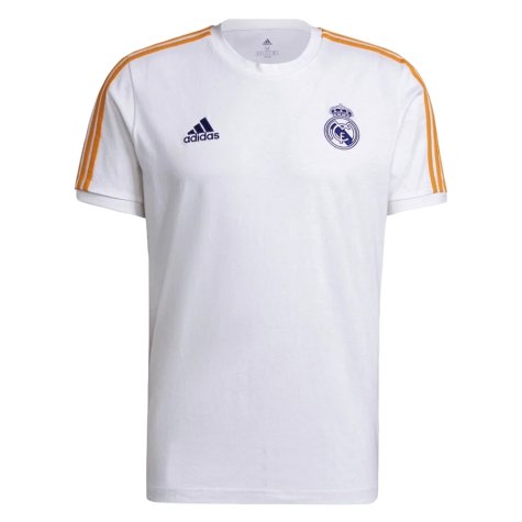 Real Madrid 2021-2022 3S Tee (White) (PUSKAS 10)
