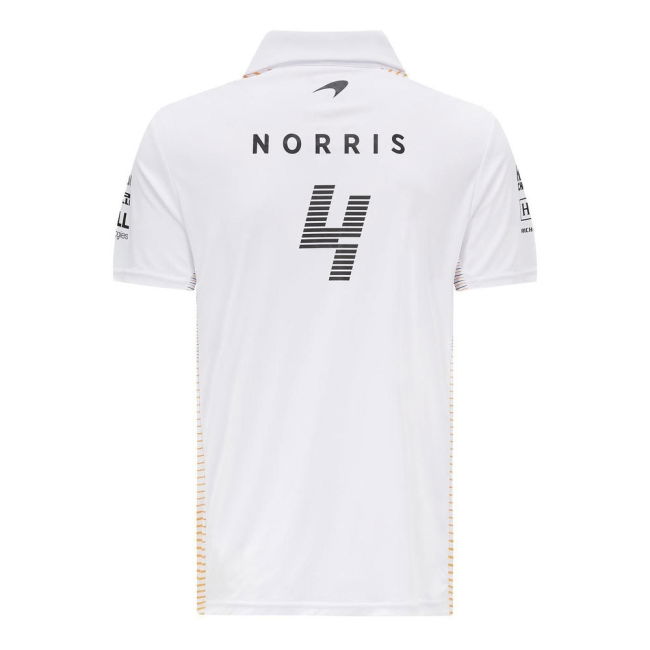 2020 McLaren Lando Norris Polo Shirt (White)