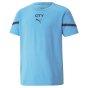 2021-2022 Man City Pre Match Jersey (Light Blue) (KUN AGUERO 10)