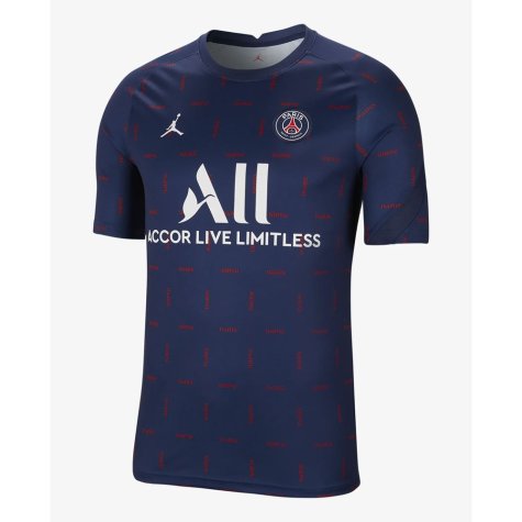 PSG 2021-2022 Pre-Match Training Shirt (Navy) (RAFAEL 12)