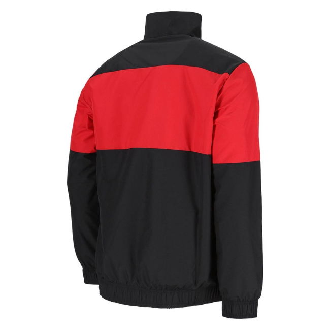 2021-2022 AC Milan Pre-Match Jacket (Red)
