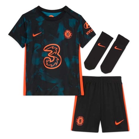 2021-2022 Chelsea 3rd Baby Kit (DESAILLY 6)