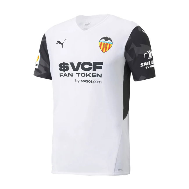 2021-2022 Valencia Home Shirt (Kids) (Your Name)