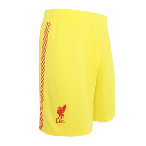 Liverpool 2021-2022 3rd Shorts (Yellow) - Kids