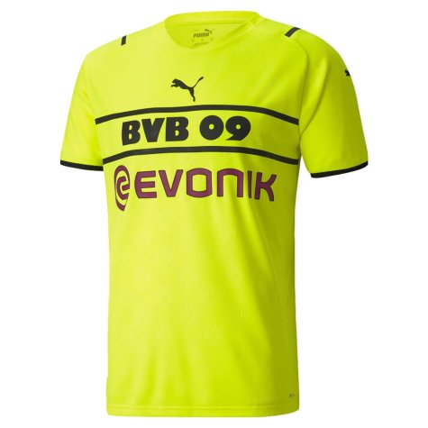 2021-2022 Borussia Dortmund CUP Shirt (Kids) (HAALAND 9)