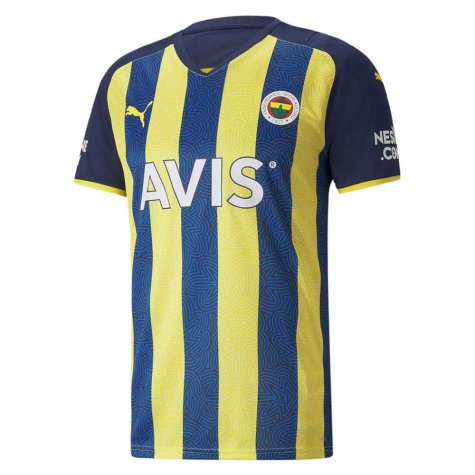 2021-2022 Fenerbahce Home Shirt (Your Name)