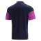 2021-2022 Scotland Leisure Polycotton Polo Shirt (Navy-Purple)