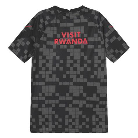 PSG 2021-2022 Pre-Match Training Shirt (Black) - Kids (KIMPEMBE 3)