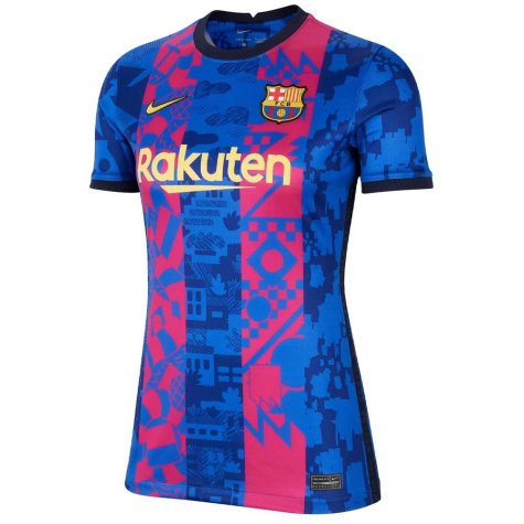 2021-2022 Barcelona Womens 3rd Shirt (ANSU FATI 10)