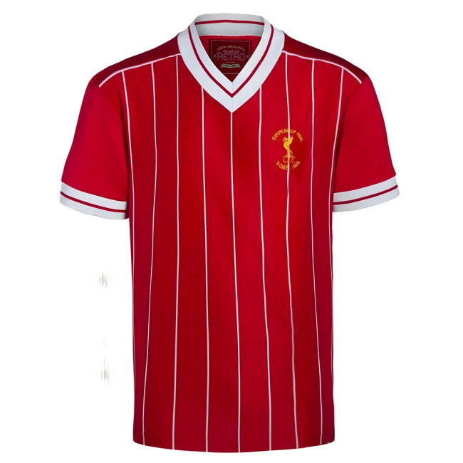 Liverpool 1984 Rome Retro Football Shirt (GERRARD 8)