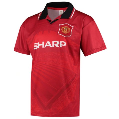 1996 Manchester United Home Football Shirt (Pallister 6)