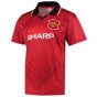 1996 Manchester United Home Football Shirt (Pallister 6)