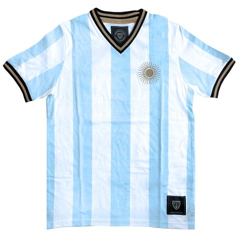 Argentina El Sol Albiceleste Home Shirt (J ALVAREZ 9)