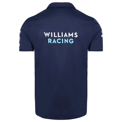 2022 Williams Racing Media Polo Shirt (Peacot)