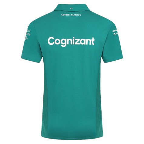 2022 Aston Martin Official Team Polo Shirt (Green)