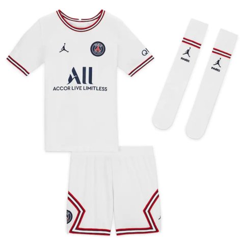 2021-2022 PSG Little Boys Fourth Kit (RAFAEL 12)