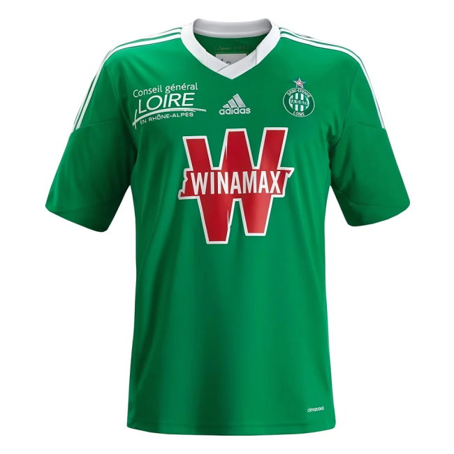 Saint Etienne 2013-14 Home Shirt (M) (Excellent) (AUBAMEYANG 7)