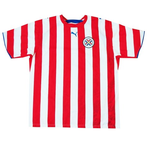 2006-2007 Paraguay Home Shirt (DA SILVA 14)